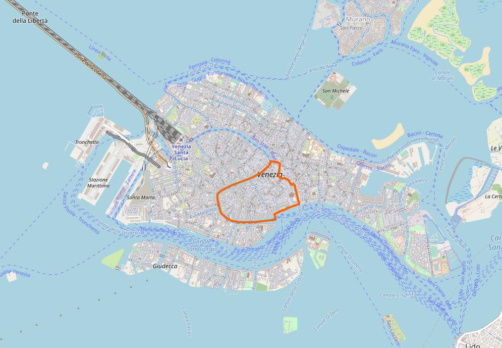 Sestiere San Marco History Walks in Venice