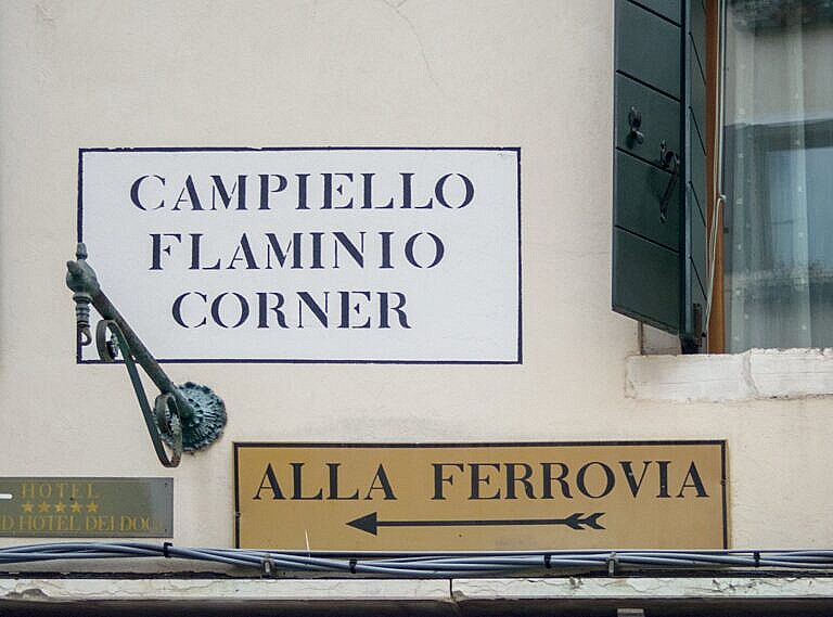 Campiello Flaminio Corner - nizioleto