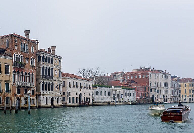 The Ca' Dario on the Grand Canal