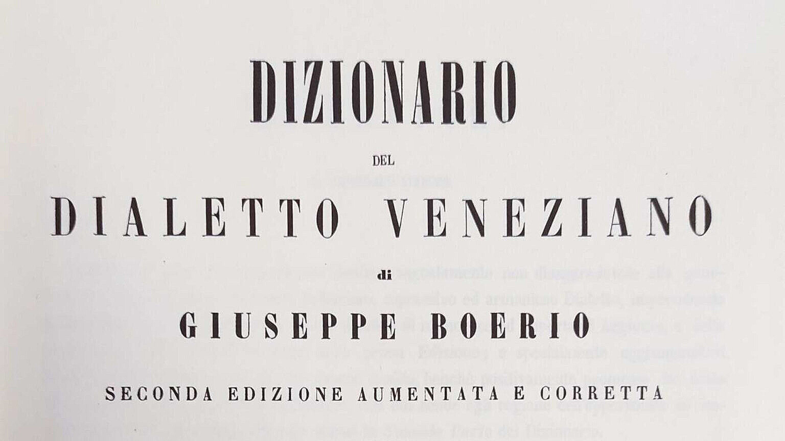 Magistrato de la Biastema — Dizionario
