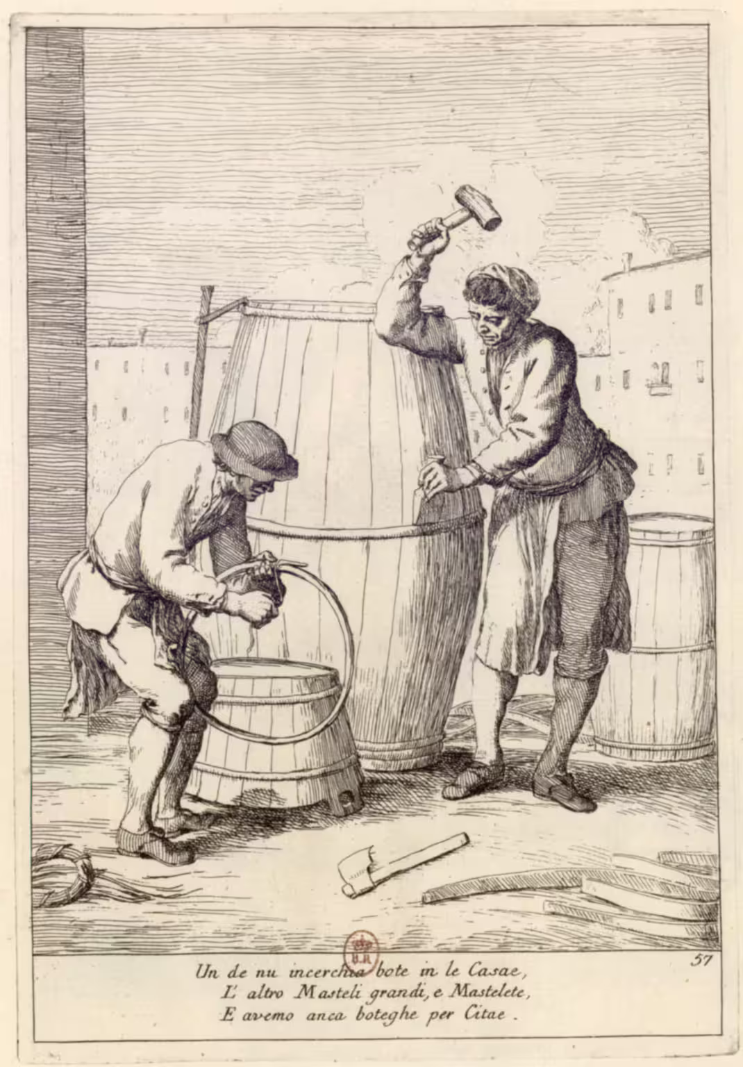 Botter — barrel-maker — Zompini — Arti #57