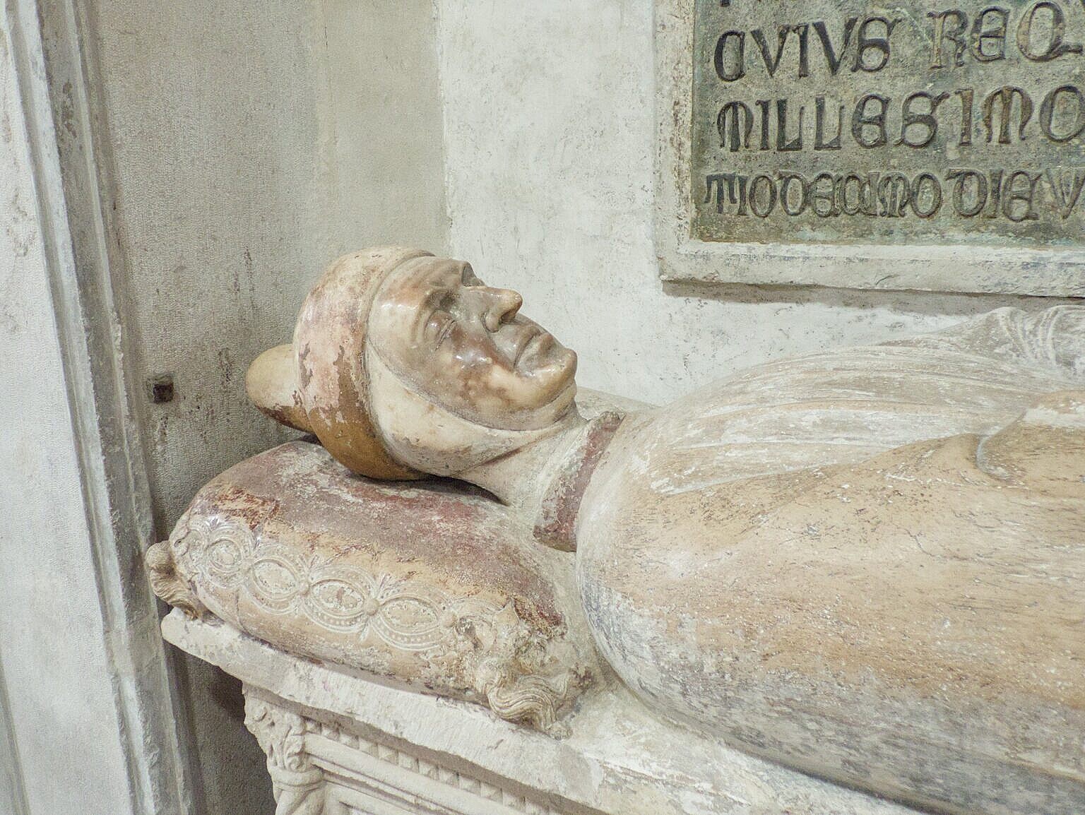 The tomb of Michele Steno (doge 1400–1413), who was buried in Santa Marina, but later moved to SS Giovanni e Paolo