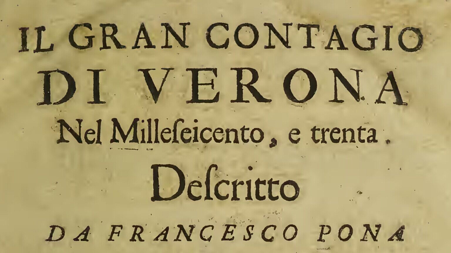Francesco Pona — The Plague in Verona, 1630