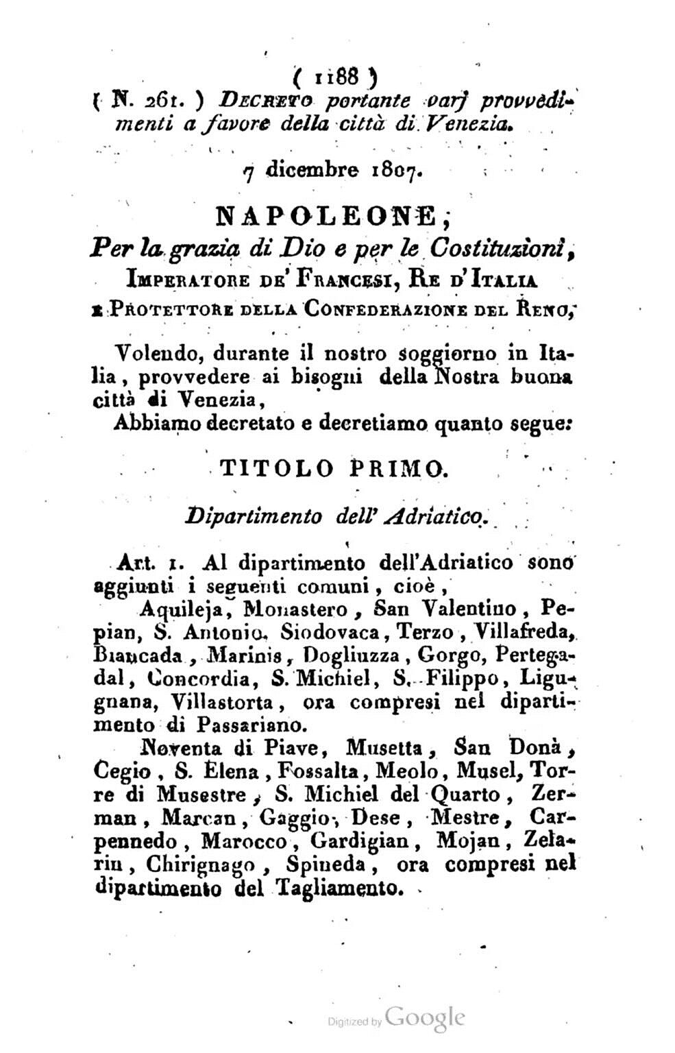 Bollettino delle leggi del Regno d Itali pt 3 — p. 241