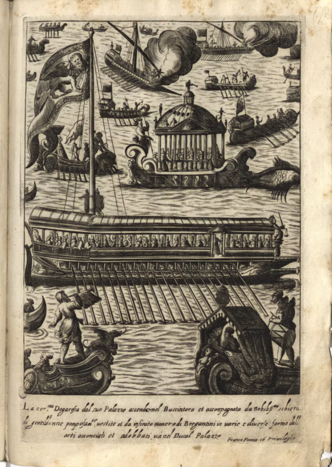 Giacomo Franco -- Habiti d'hvomeni et donne venetiane -- 21 mi -- Serenissima Dogaressa