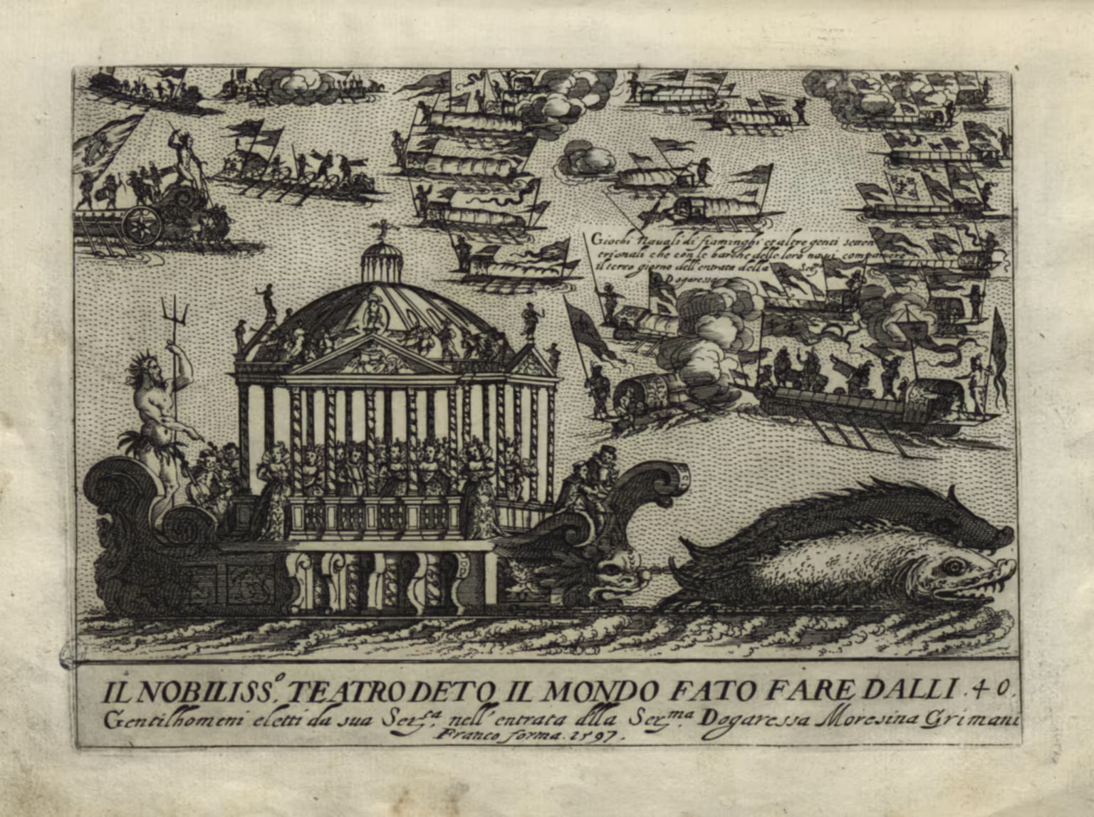 Giacomo Franco -- Habiti d'hvomeni et donne venetiane -- 39 mi -- Teatro deto Il Mondo