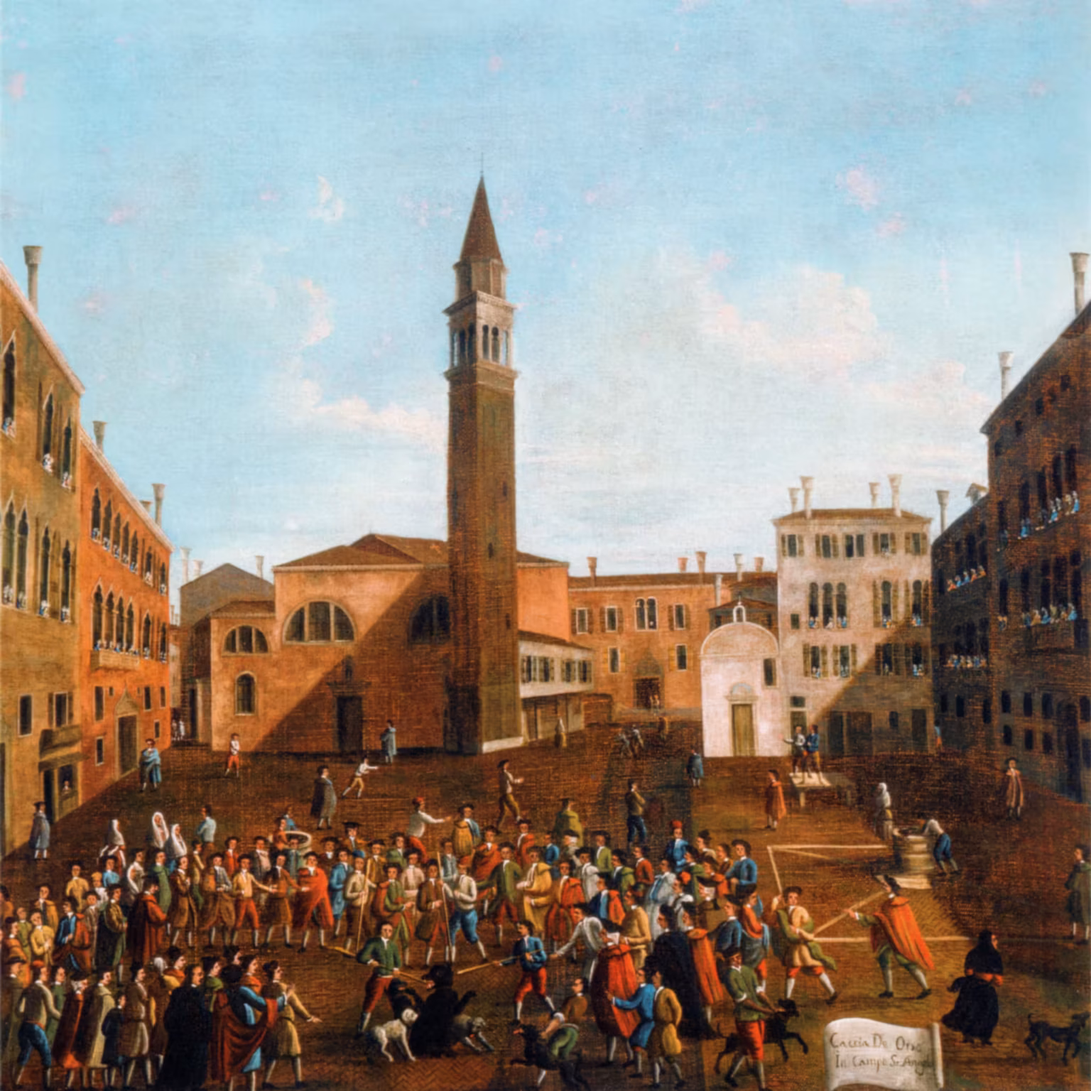 Gabriel Bella -- La caccia dell'orso in campo Sant'Angelo