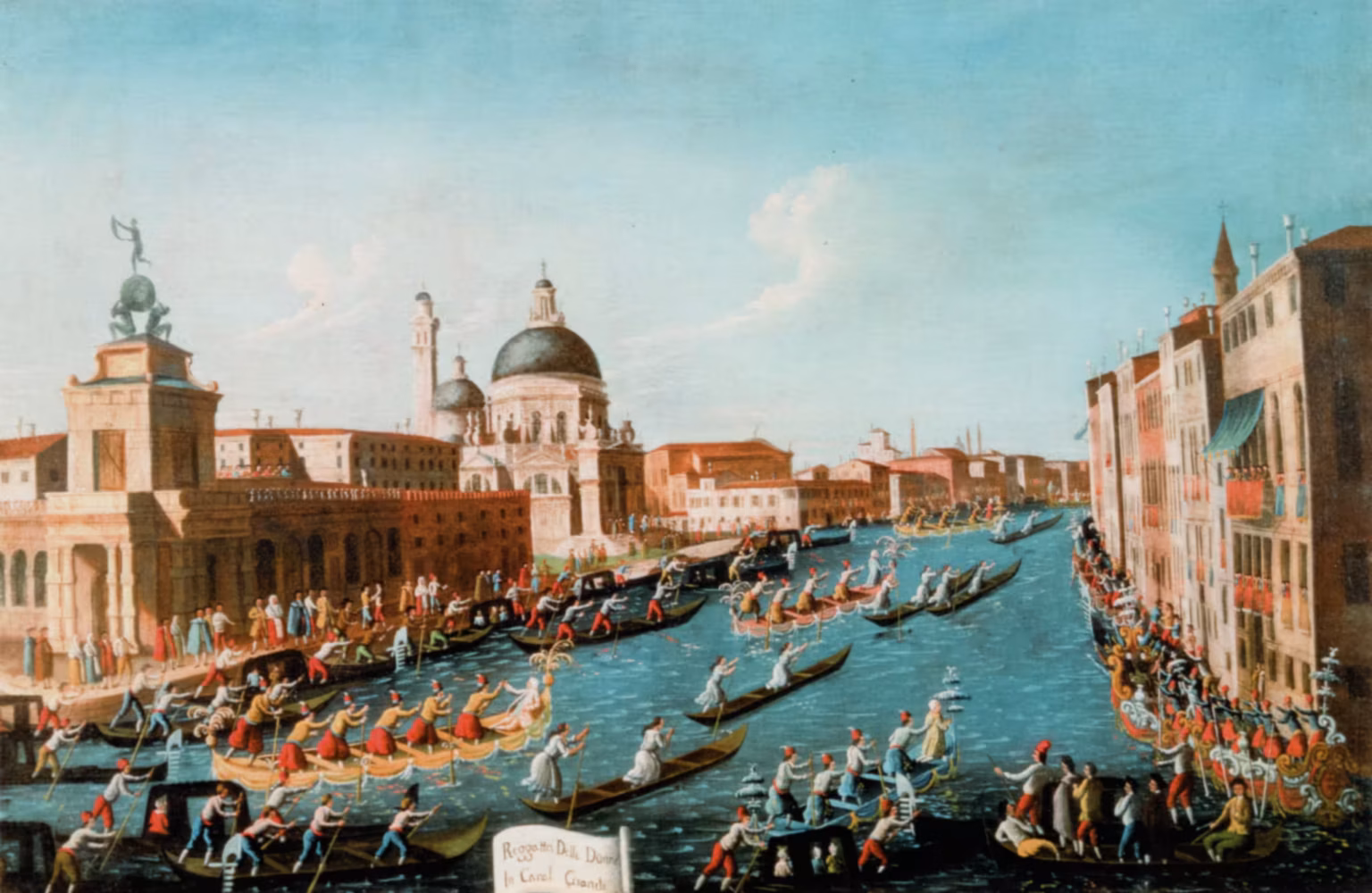 Gabriel Bella -- La regata delle donne in Canal Grande