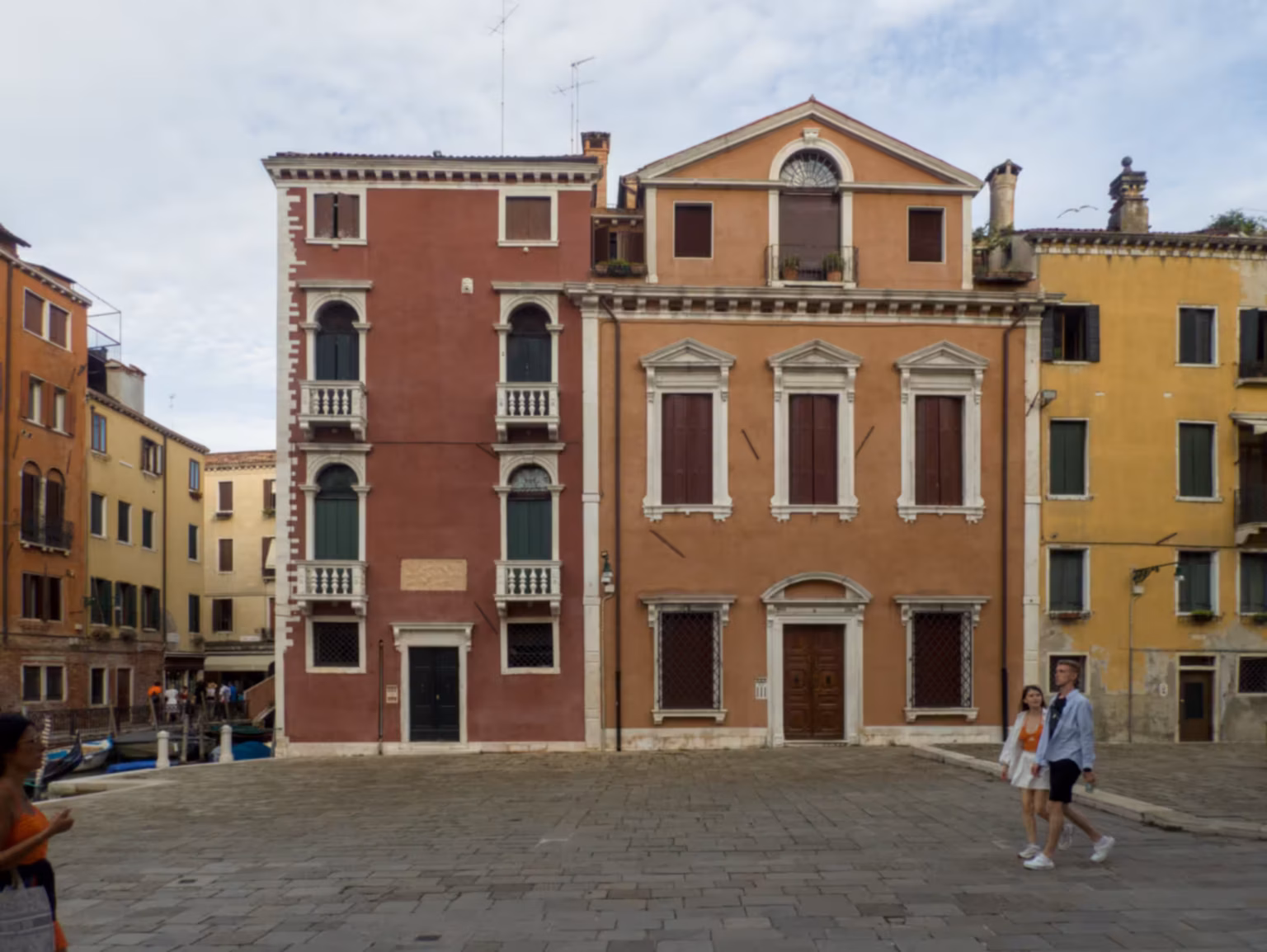 The building of the Scuola della Passione in Campo dei Frari.