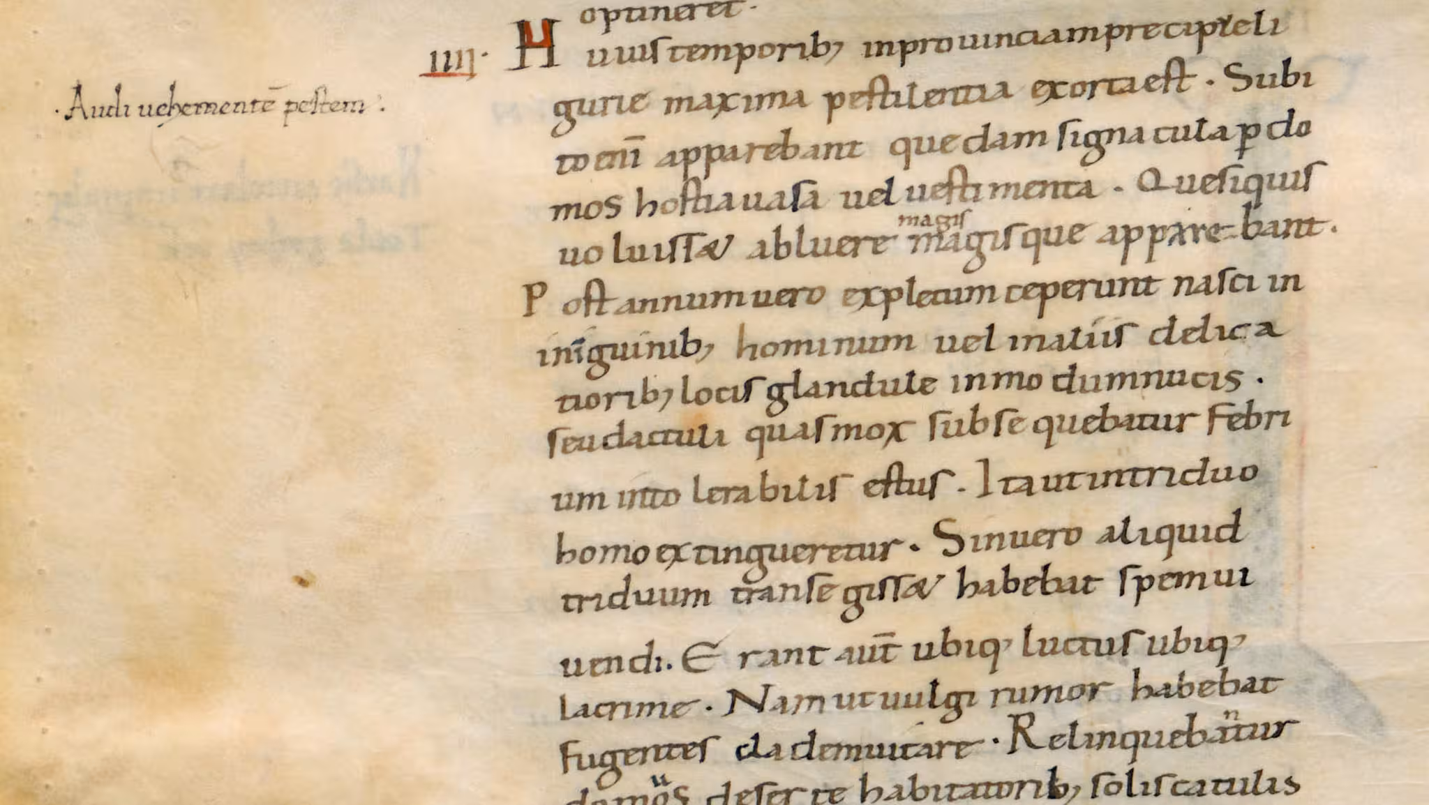 The Justinian plague — Paul the Deacon