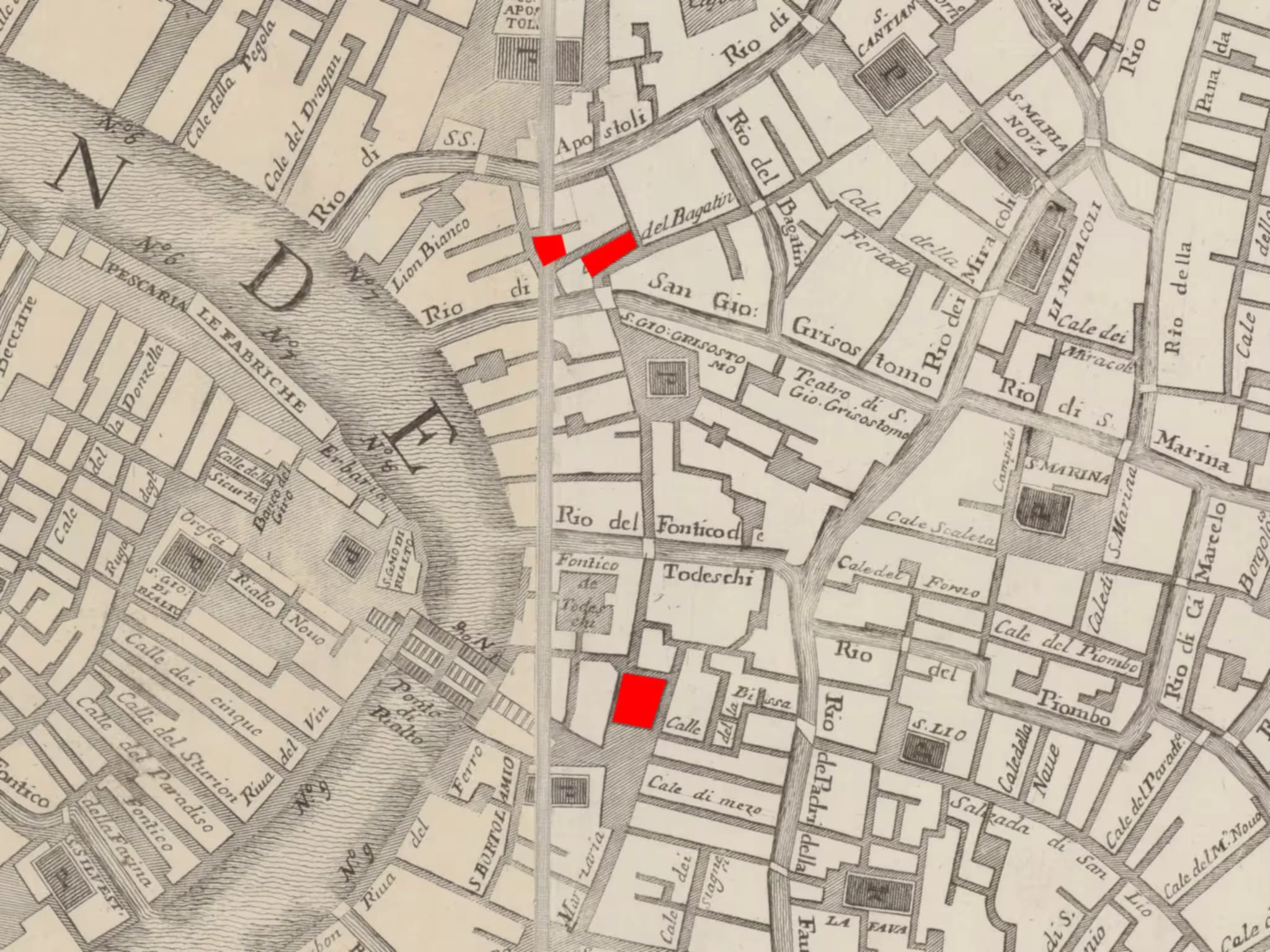 From SS Apostoli to Rialto