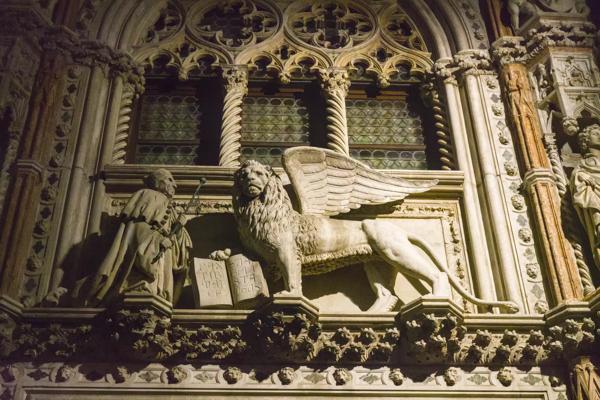 Why the winged lion?