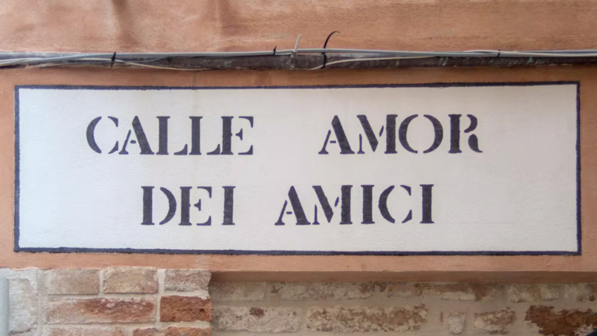 Odd names in Venice – what were they thinking?