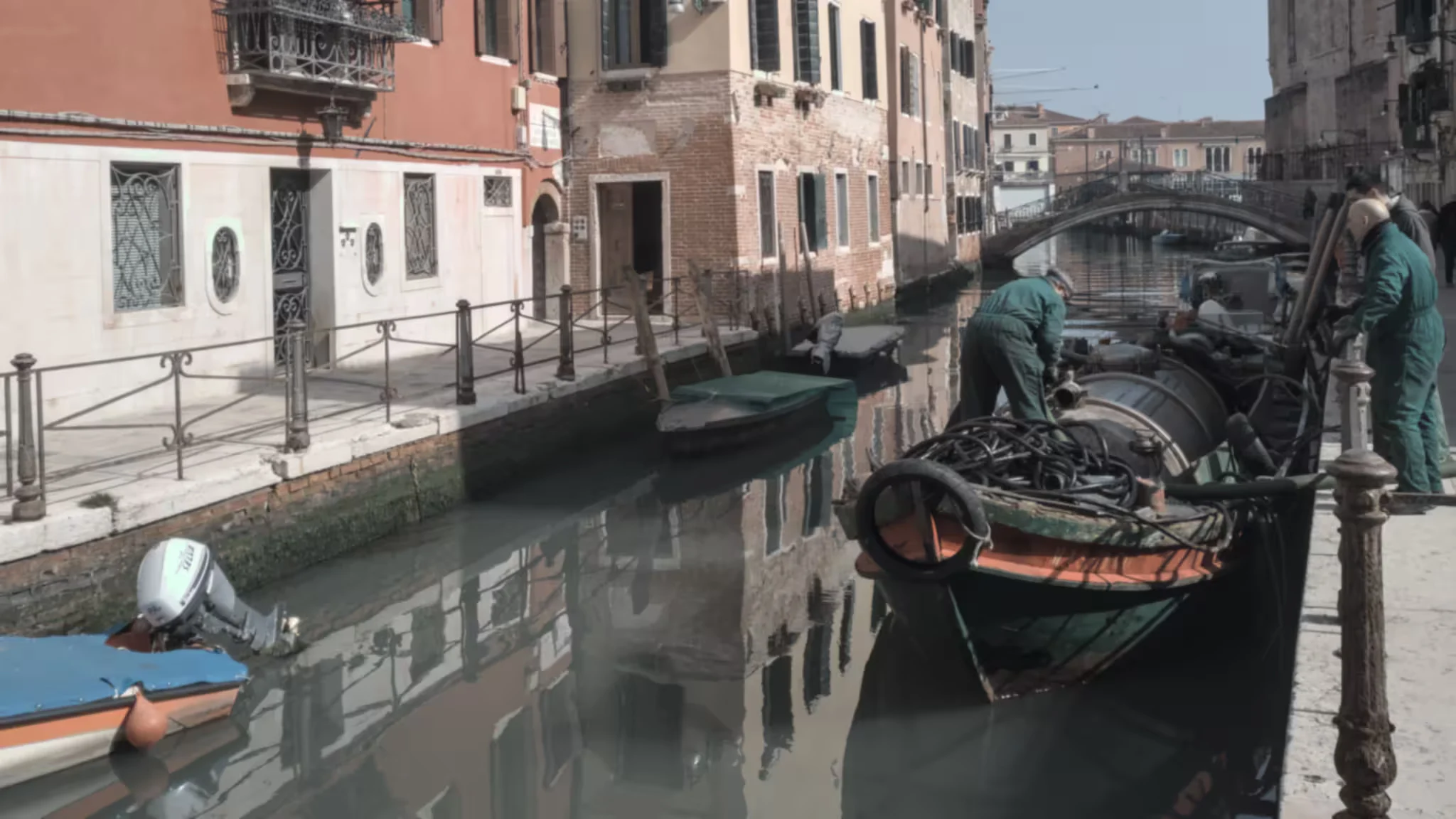 Sewage in Venice