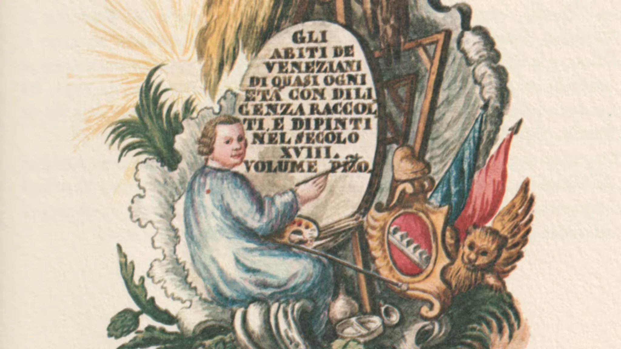 Gli abiti de veneziani (1754) — Giovanni Grevembroch