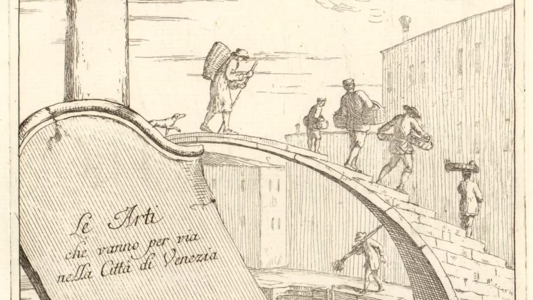 Le Arti che vanno per via (1753) — Gaetano Zompini