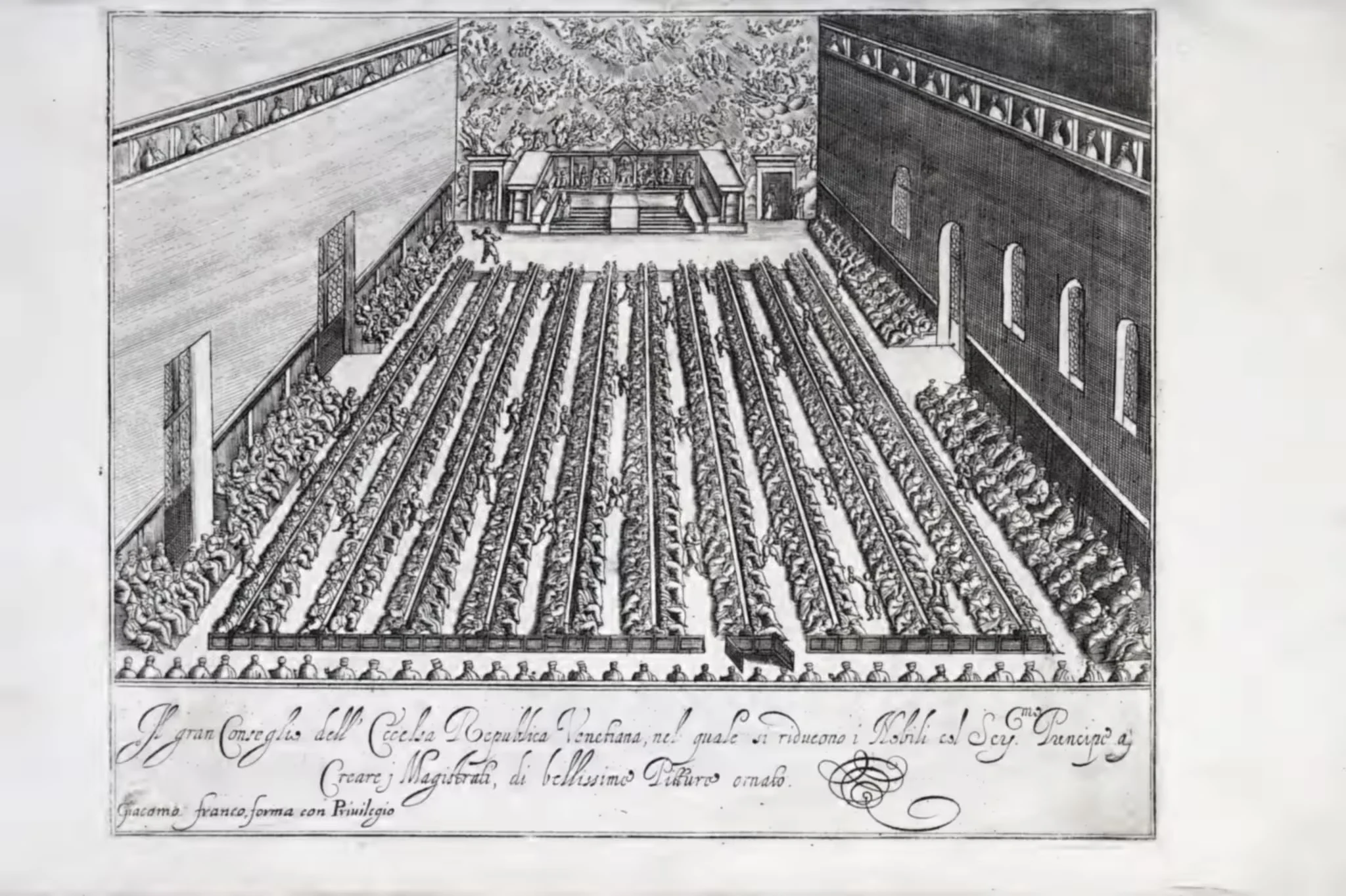 Gran Consiglio — Habiti d’huomeni et donne venetiane — 12