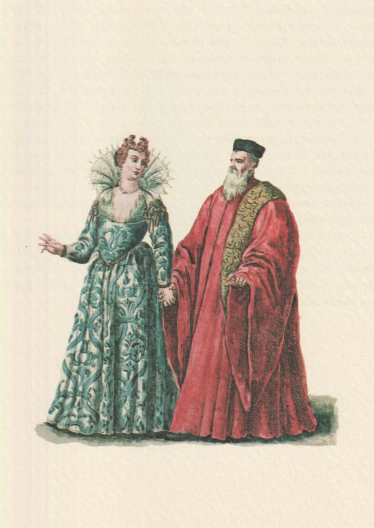 Procuratore, e Cavaliere — Procurator and Cavalier — Grevembroch 1-18