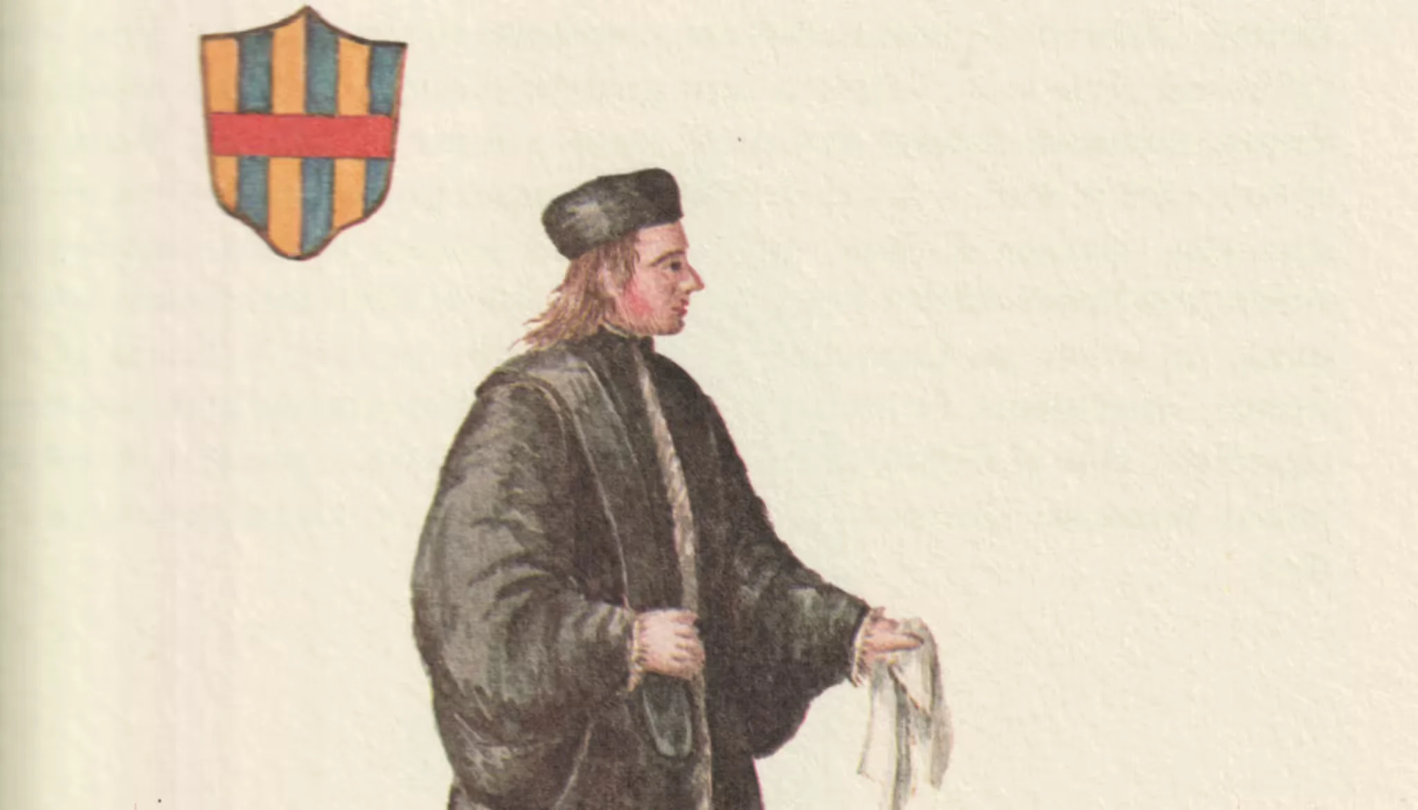 Nobile della Casa Trivisan — Nobleman of the House of Trivisan — Grevembroch 1-55