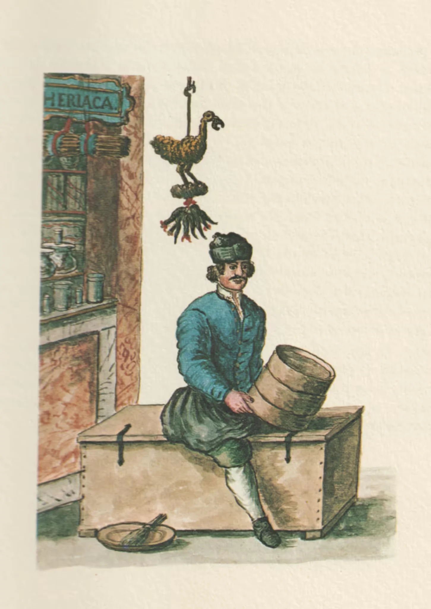 Fabricatore di Teriaca — Maker of Theriac — Grevembroch 3-127