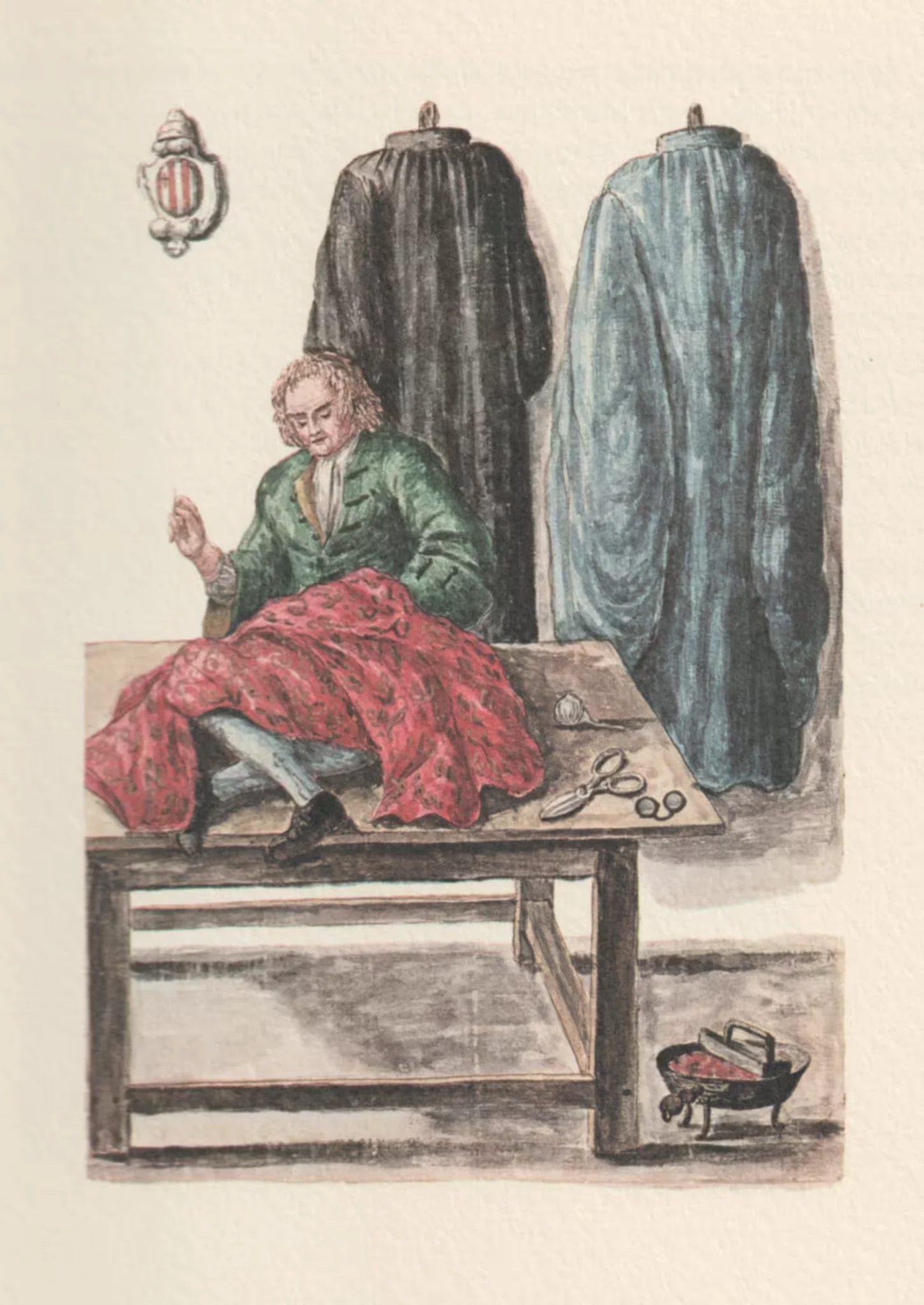 Sartore Ducale — Tailor of the Doge — Grevembroch 4–102