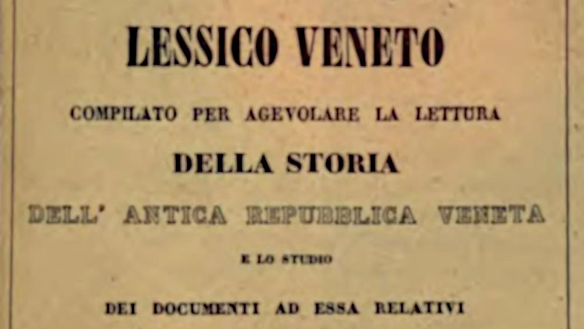 Barbarela — Lessico Veneto