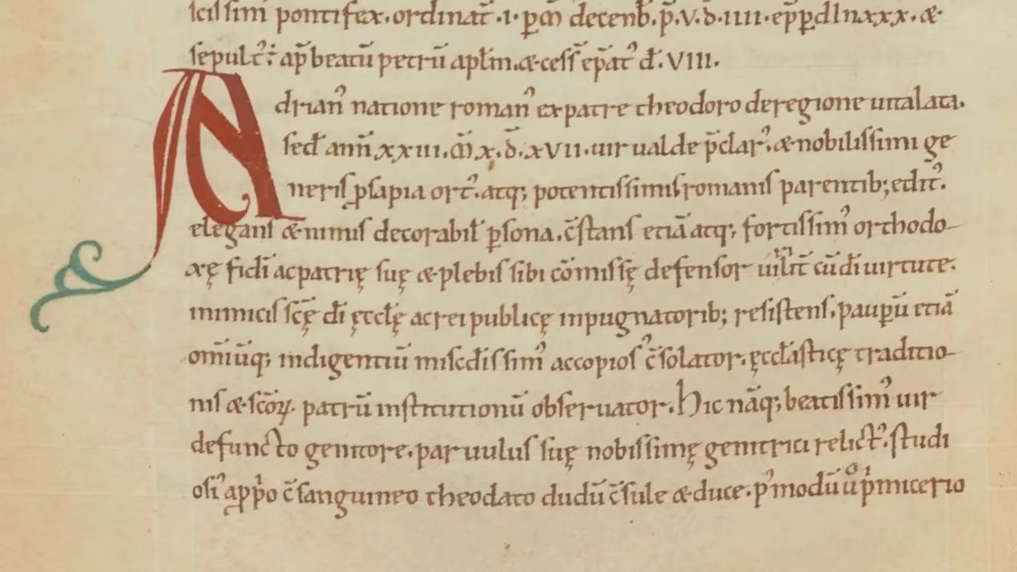 Adrian I — Liber Pontificalis
