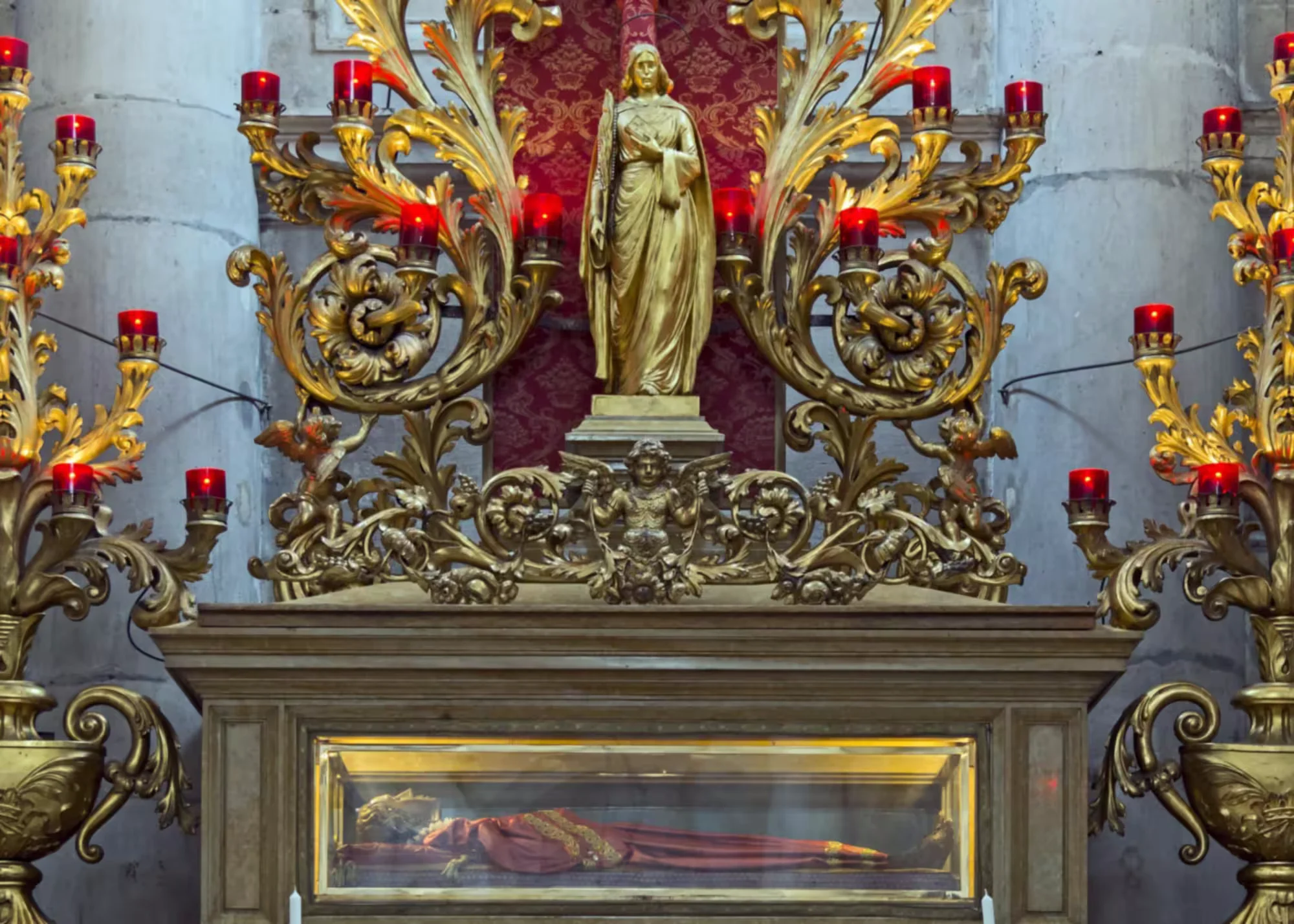 The journeys of a dead saint
